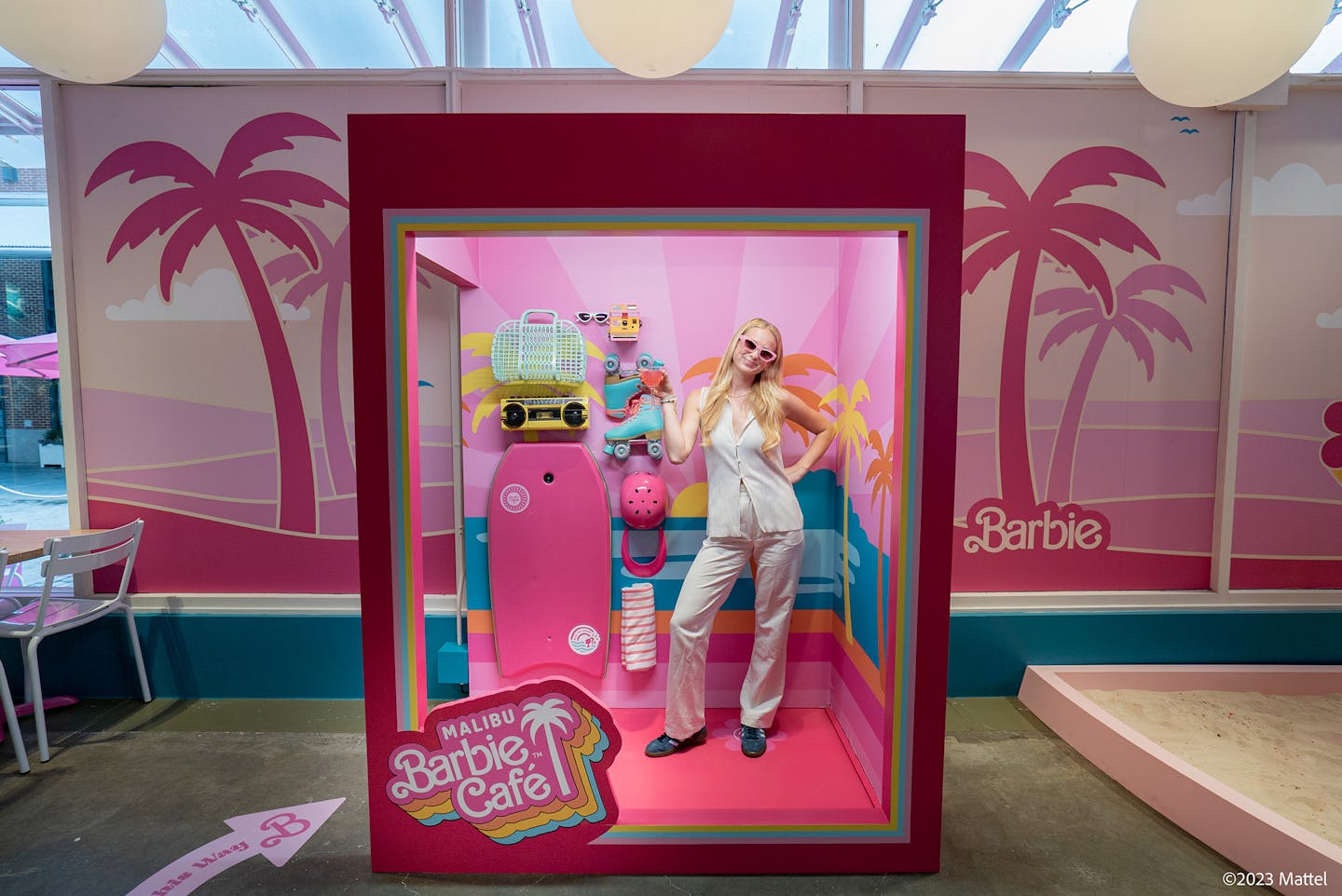 The Malibu Barbie Cafe is opening at the Mall of America this month with plenty of Barbie-themed attractions. Provided