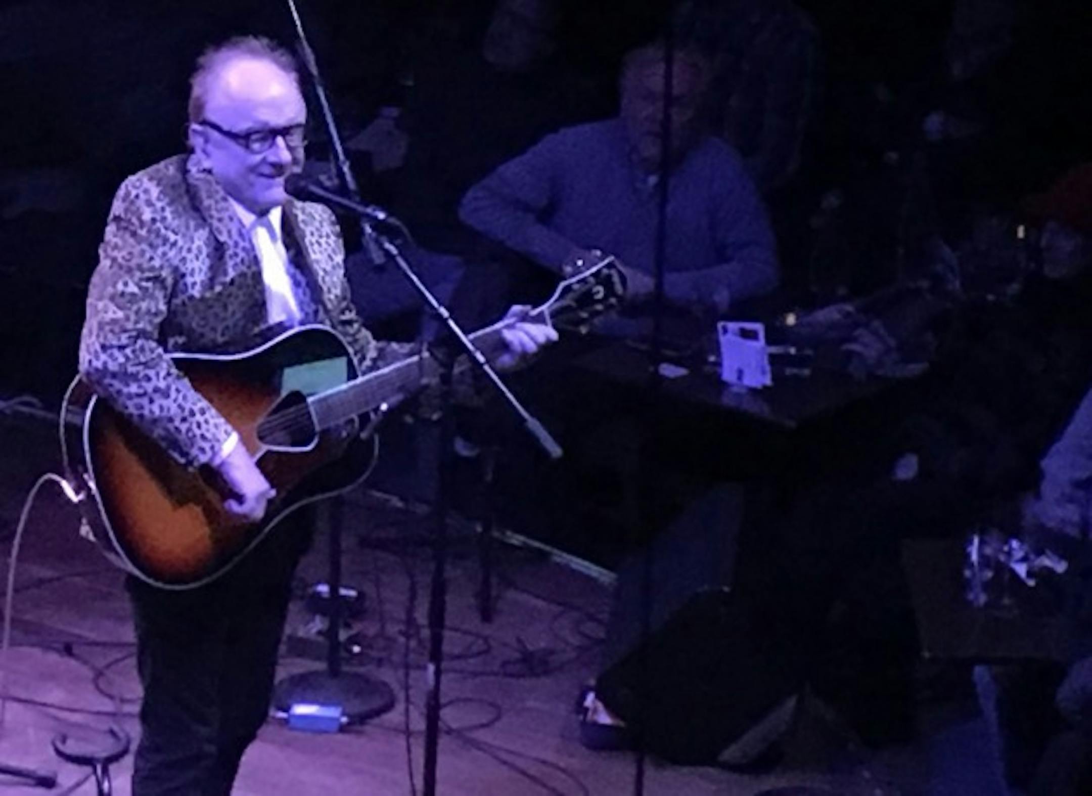 Peter Asher sporting his actual Peter & Gordon glasses from the 1960s