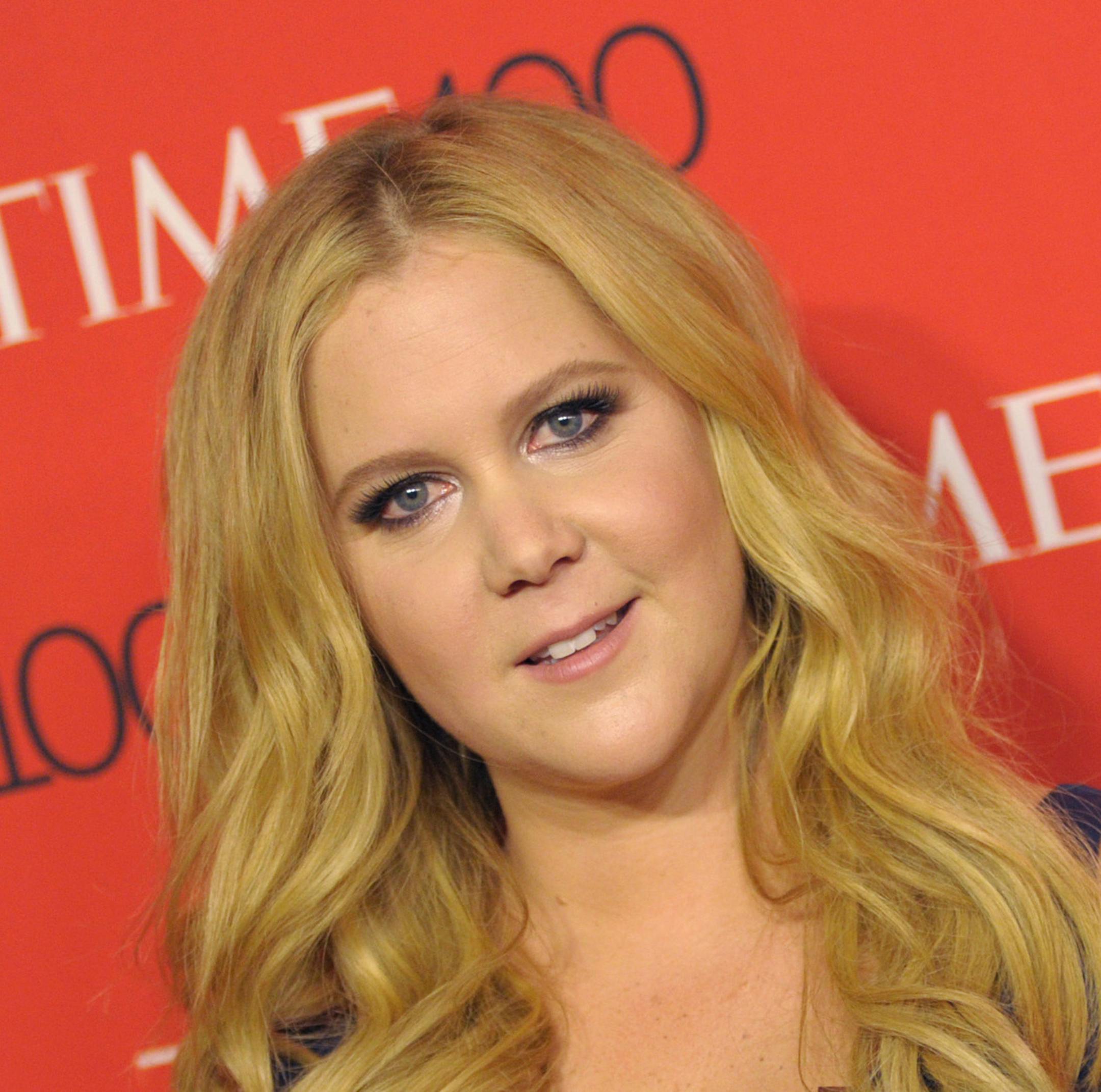 Amy Schumer attends the TIME 100 Gala, celebrating the 100 most influential people in the world, at the Frederick P. Rose Hall, Time Warner Center on Tuesday, April 21, 2015, in New York. (Photo by Evan Agostini/Invision/AP)