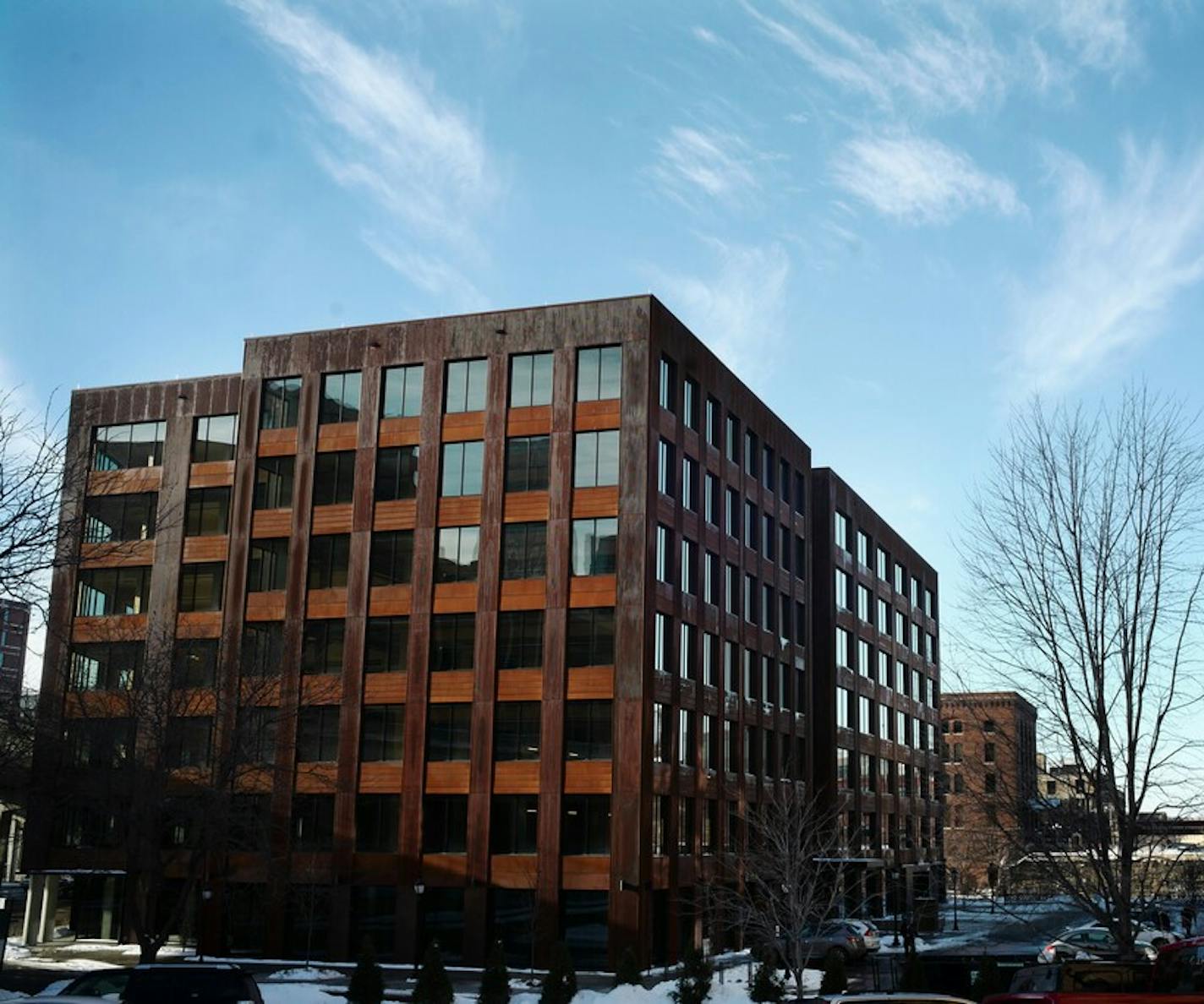 T3, the first commercial property in the country to use an engineered wood material for its structure and interior, has just opened and will welcome a big new tenant to its North Loop office building.]Richard Tsong-Taatarii/rtsong-taatarii@startribune.com ORG XMIT: MIN1612201500432064