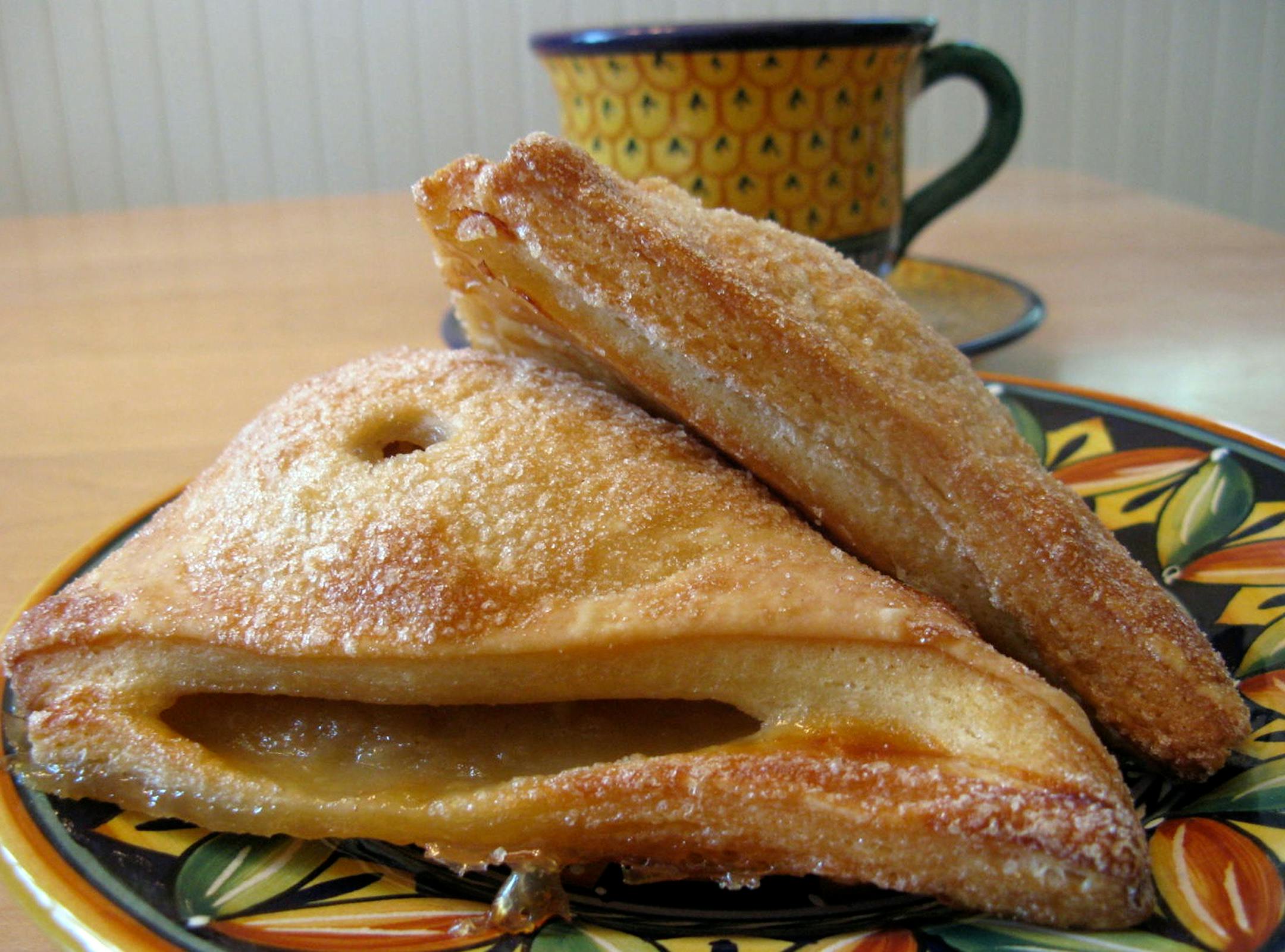 Apple turnovers from Sunstreet Breads at the Kingfield farmers market.