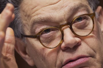 Senate Judiciary Committee member Sen. Al Franken, D-Minn., questions panel of witnesses during the committee's hearing on "Continued Oversight of U.S