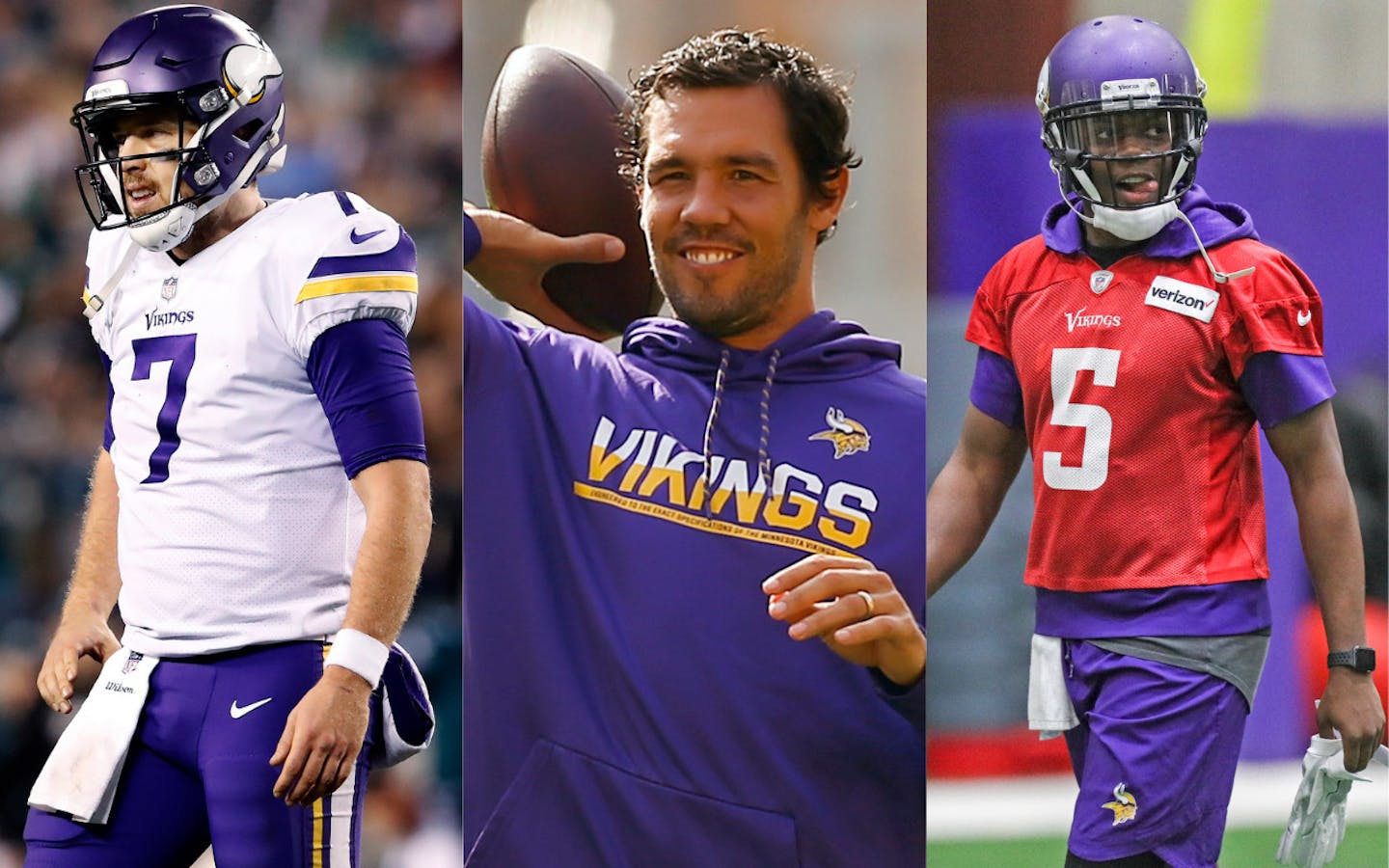 Case Keenum, Sam Bradford and Teddy Bridgewater have reportedly agreed to terms with new teams.