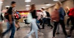 The hallways at Forest Lake Area High School are packed with students heading to their next class rooms. ] GLEN STUBBE &#x2022; glen.stubbe@startribun
