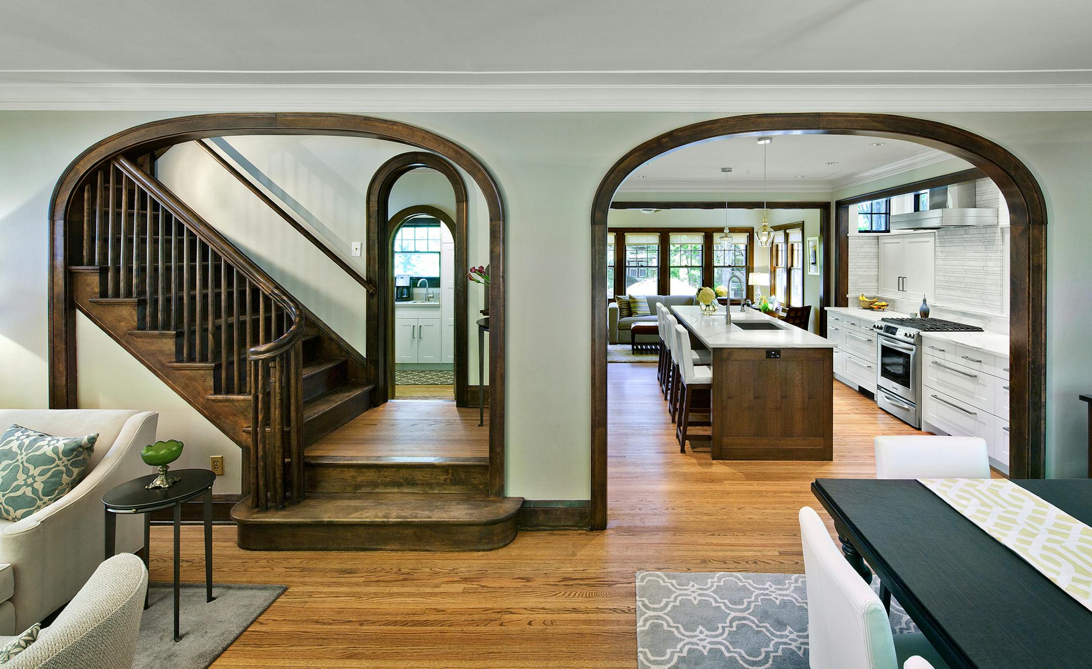 Pete Sieger photo "Five Arches," a HOTM-winning addition in Mpls. by Albertsson Hansen Architecture