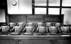 November 30, 1980 The jury box in a Martin County courtroom. Picture Magazine ORG XMIT: MIN2016020413030428
