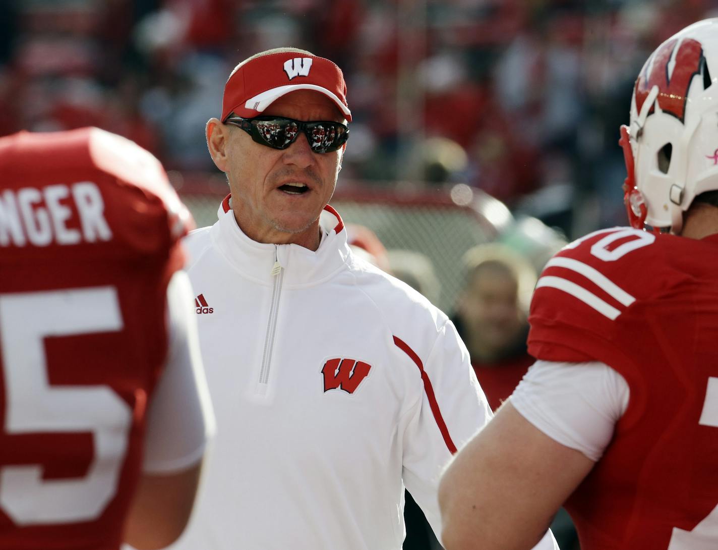 Wisconsin head coach Gary Andersen said he'd like to be part of a camp at UW-River Falls or another school in western Wisconsin.