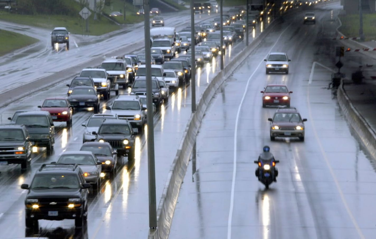 File photo of I-394 near Highway 100.