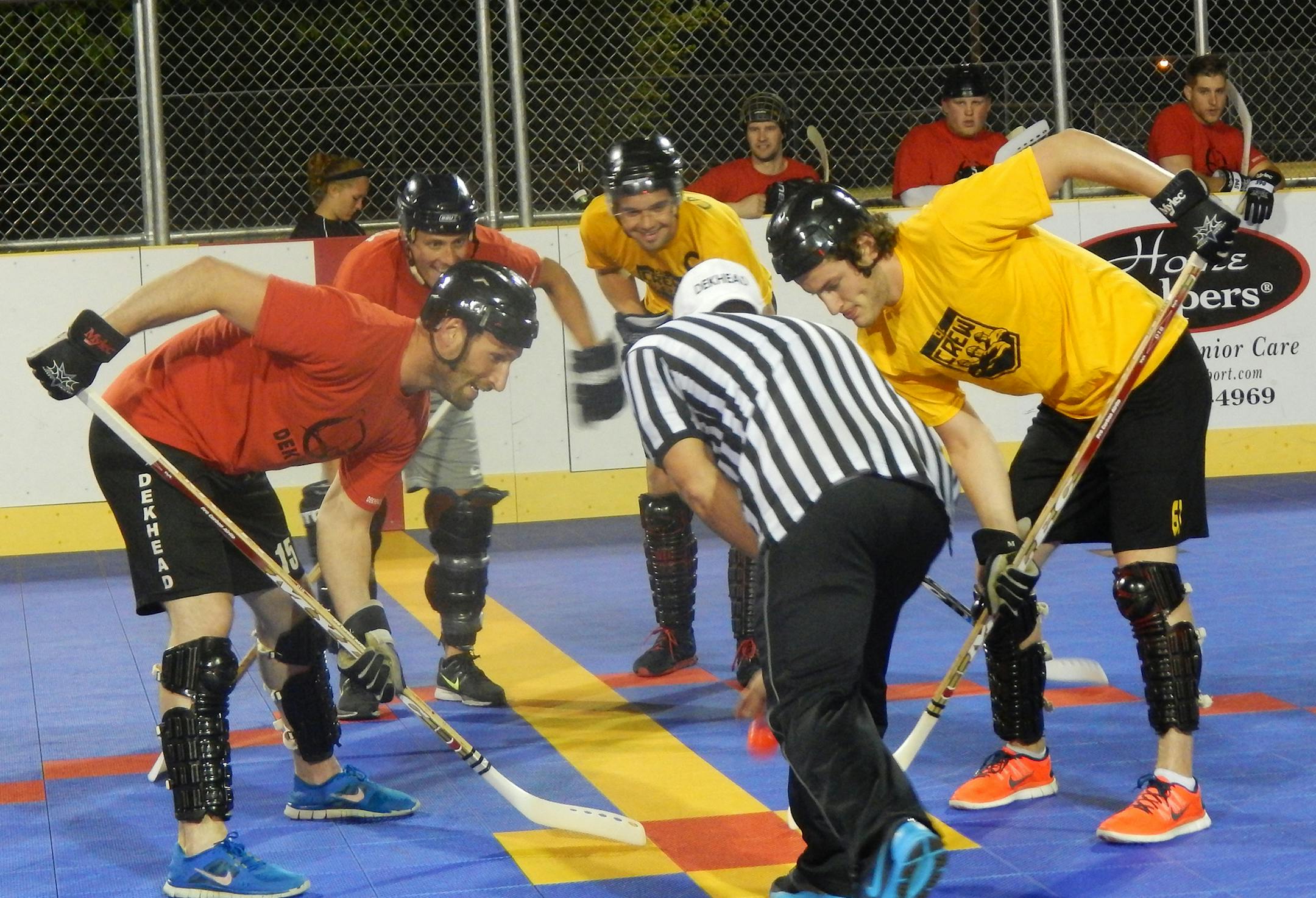 Photo courtesy Minnesota Dek Hockey
