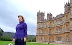 Lady Fiona Carnarvon, the countess of Highclere Castle, which stands in for "Downton Abbey," the wildly popular PBS series that begins its fourth seas