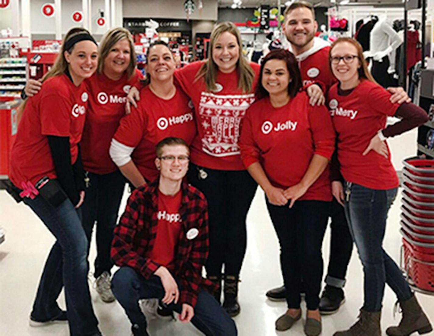 Target store employees can now wear jeans to work every day.