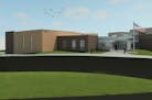 A rendering shows Wayzata's new ninth elementary school that will open in fall 2019 in Plymouth.