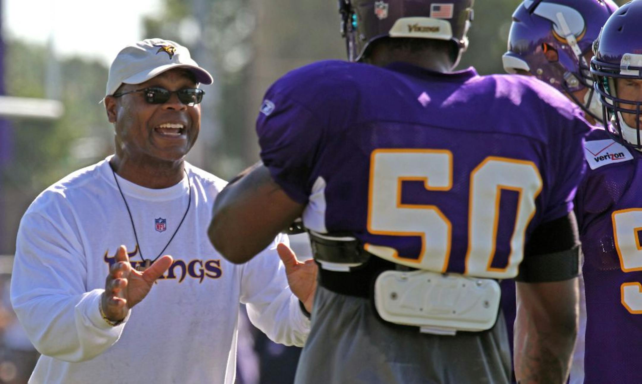 As Vikings linebackers coach, Mike Singletary promises this from his defense: "The one thing they are going to be is physical. They will fight you every down.''