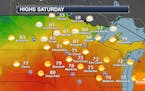 Warm Late October Weekend Ahead - Strong Storms Possible Sunday Night