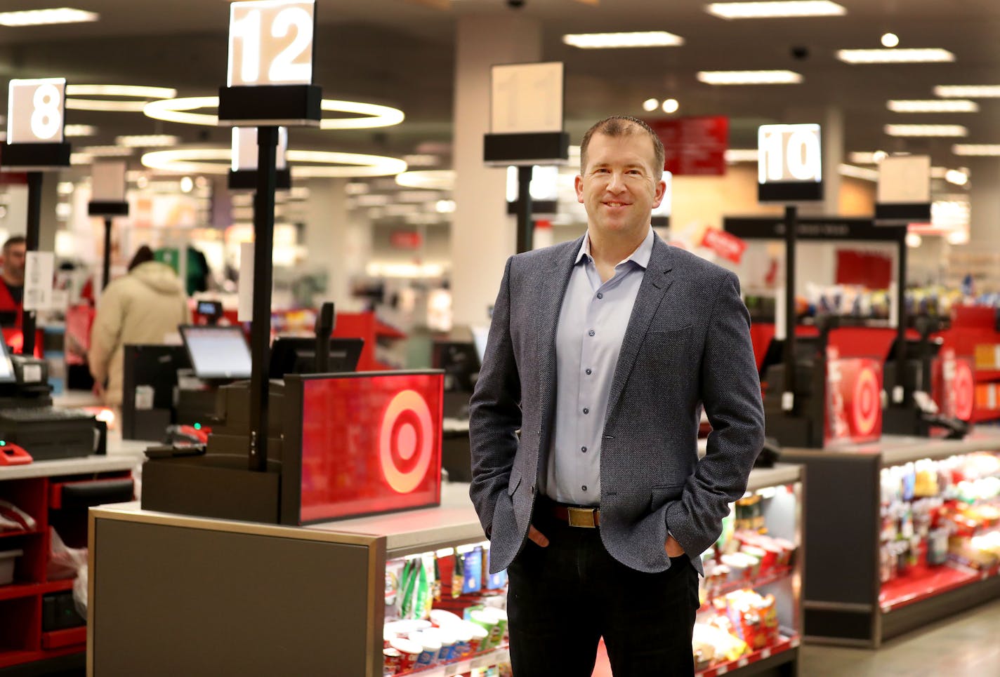 Michael Fiddelke, Target CFO, at the downtown Target store Tuesday, Feb. 25, 2020, in Minneapolis, MN.] DAVID JOLES &#x2022; david.joles@startribune.com Three years ago, Target laid out a bold plan to invest $7 billion into its business that paid off better than anyone could have imagined. Executives will head back to New York this week to lay out the next iteration of their strategy.