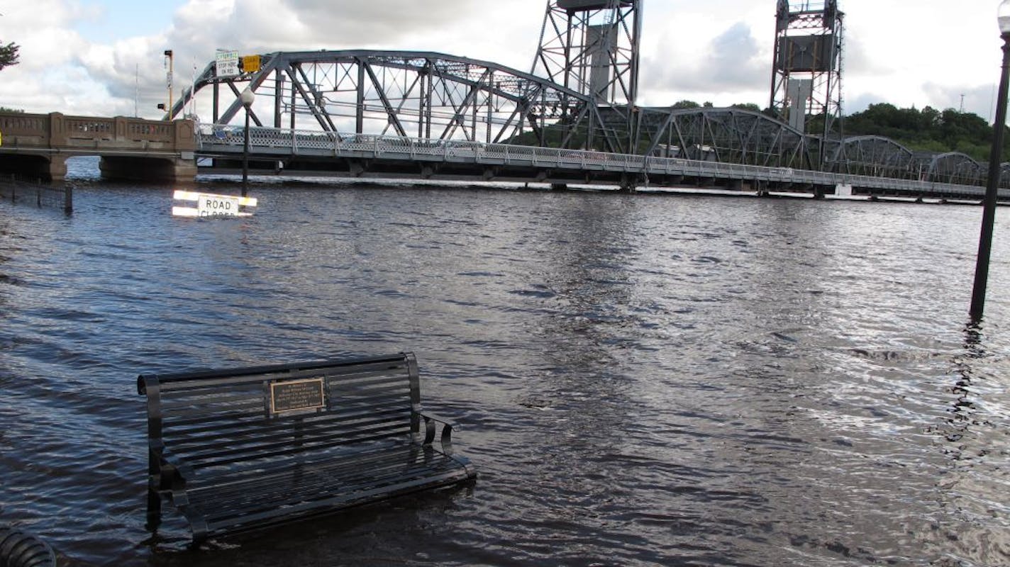 Flooding on St. Croix River
Photo: Kevin Giles