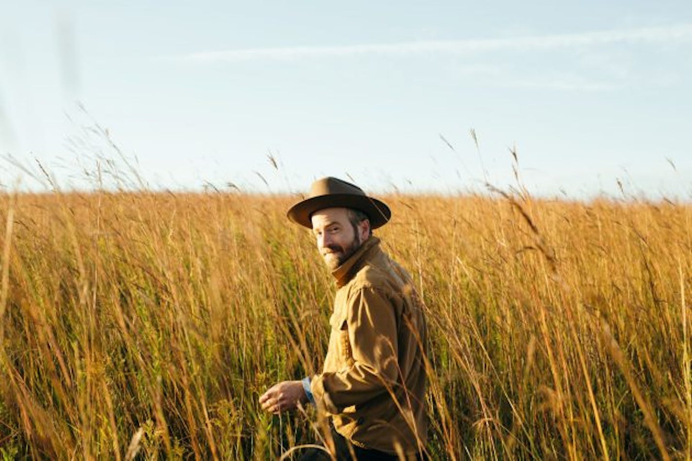 Dave Simonett is enjoying a golden moment. / Photo by Zoe Prinds-Flash