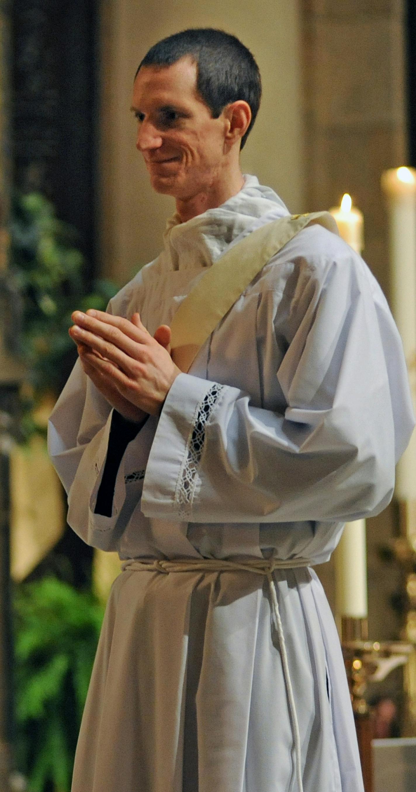 Nick VanDenBroeke at his 2012 ordination at the Cathedral of Saint Paul. ORG XMIT: MER89f7ecda64eadaaffcc4eb7192754