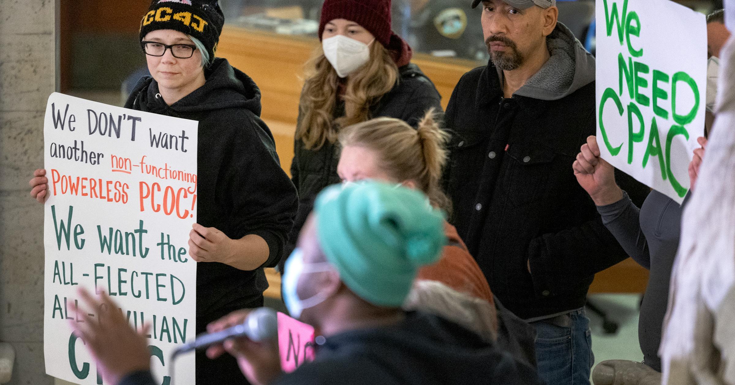 Activists demand more community control over Minneapolis police, ask ...