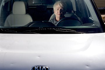 Nancy Cameron's Kia Soul has been stolen and broken into multiple times.