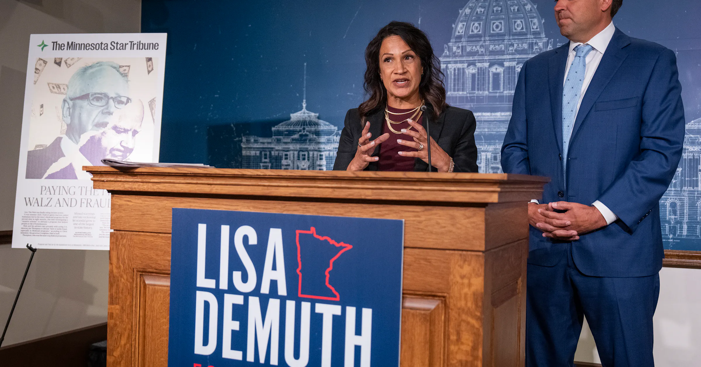 Demuth, Klobuchar both say state fraud response should lead to firings