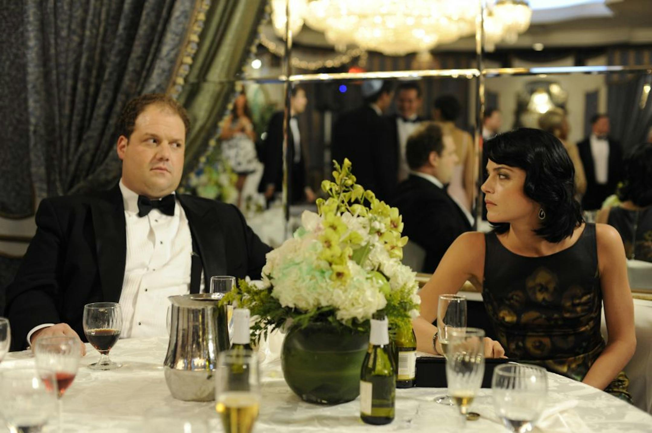 Jordan Gelber and Selma Blair in "Dark Horse"