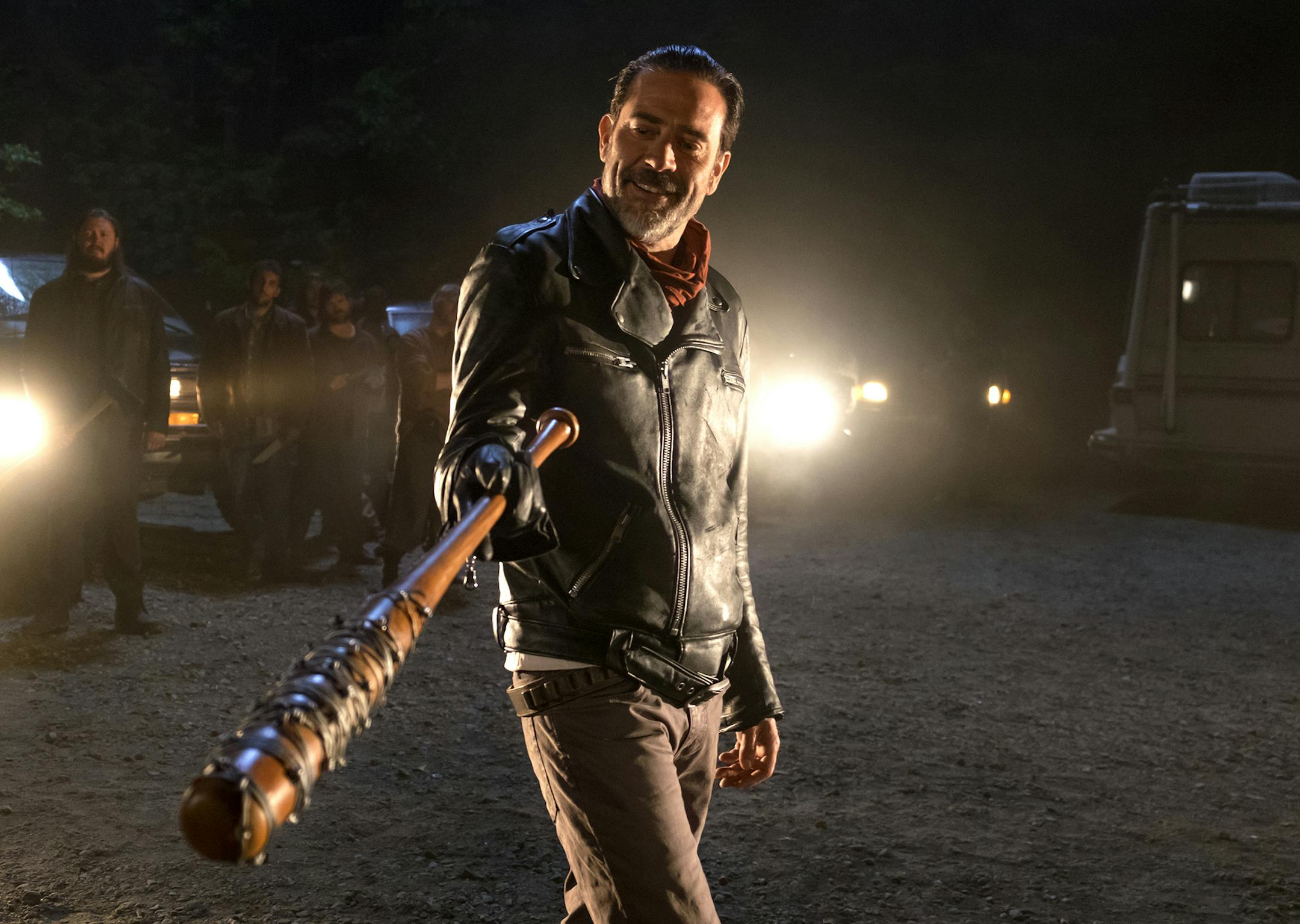 Jeffrey Dean Morgan in “The Walking Dead.”