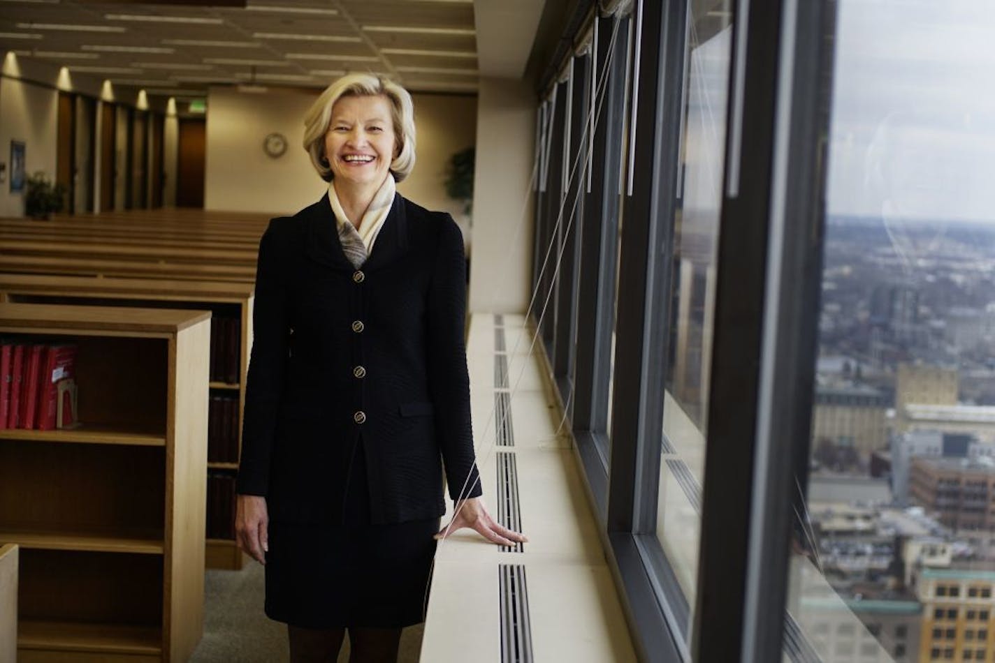 "You have to take opportunities and have enough self-confidence to move forward, no matter what somebody else puts in your path," Hennepin County Chief Judge Ivy Bernhardson said.