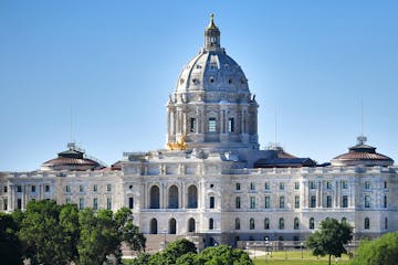 The Minnesota State Capitol.