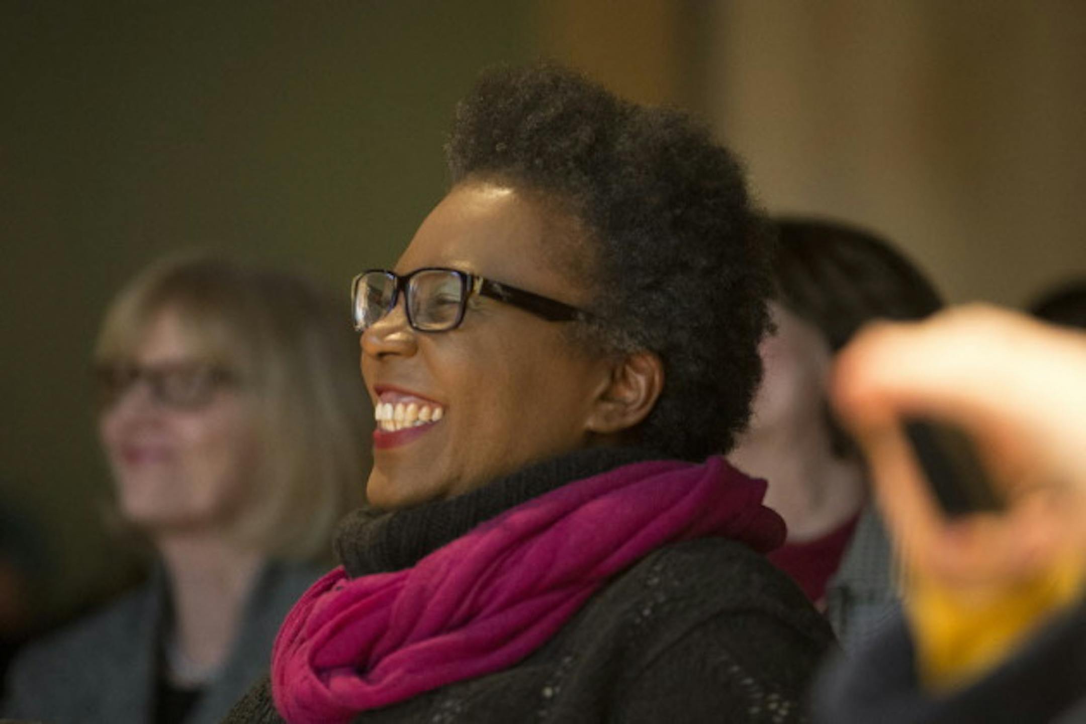 Claudia Rankine. Star Tribune photo by Aaron Lavinksy.