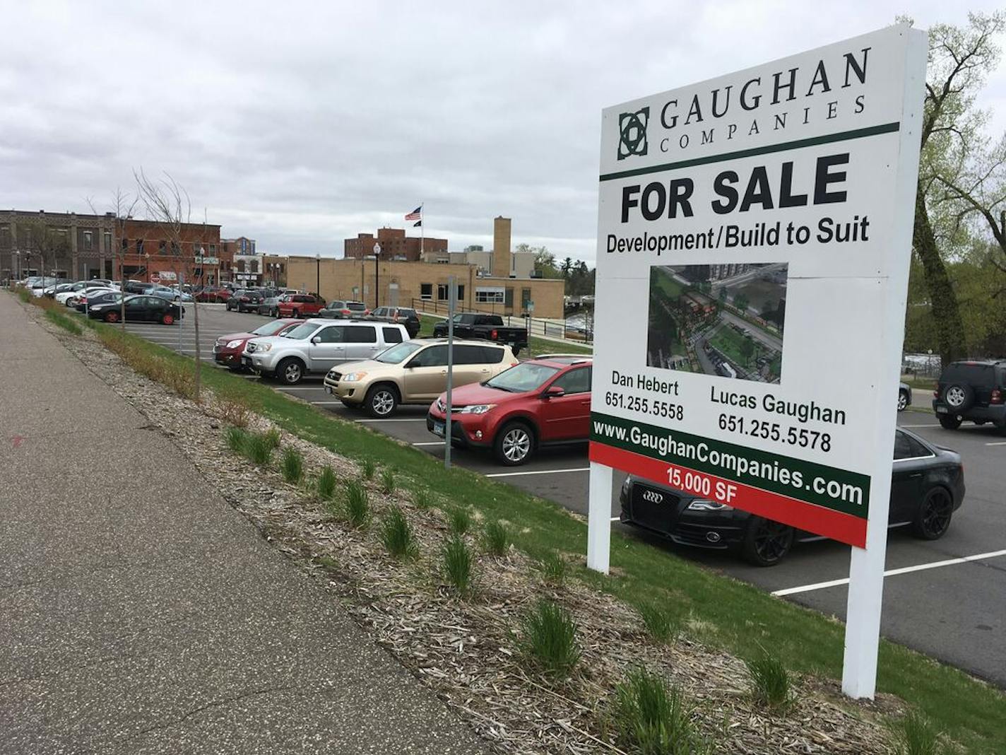 This site near downtown is one of 23 in Anoka's development look book. The pamphlet is a key part of the city's strategy to get open scraps of land back on the tax rolls.