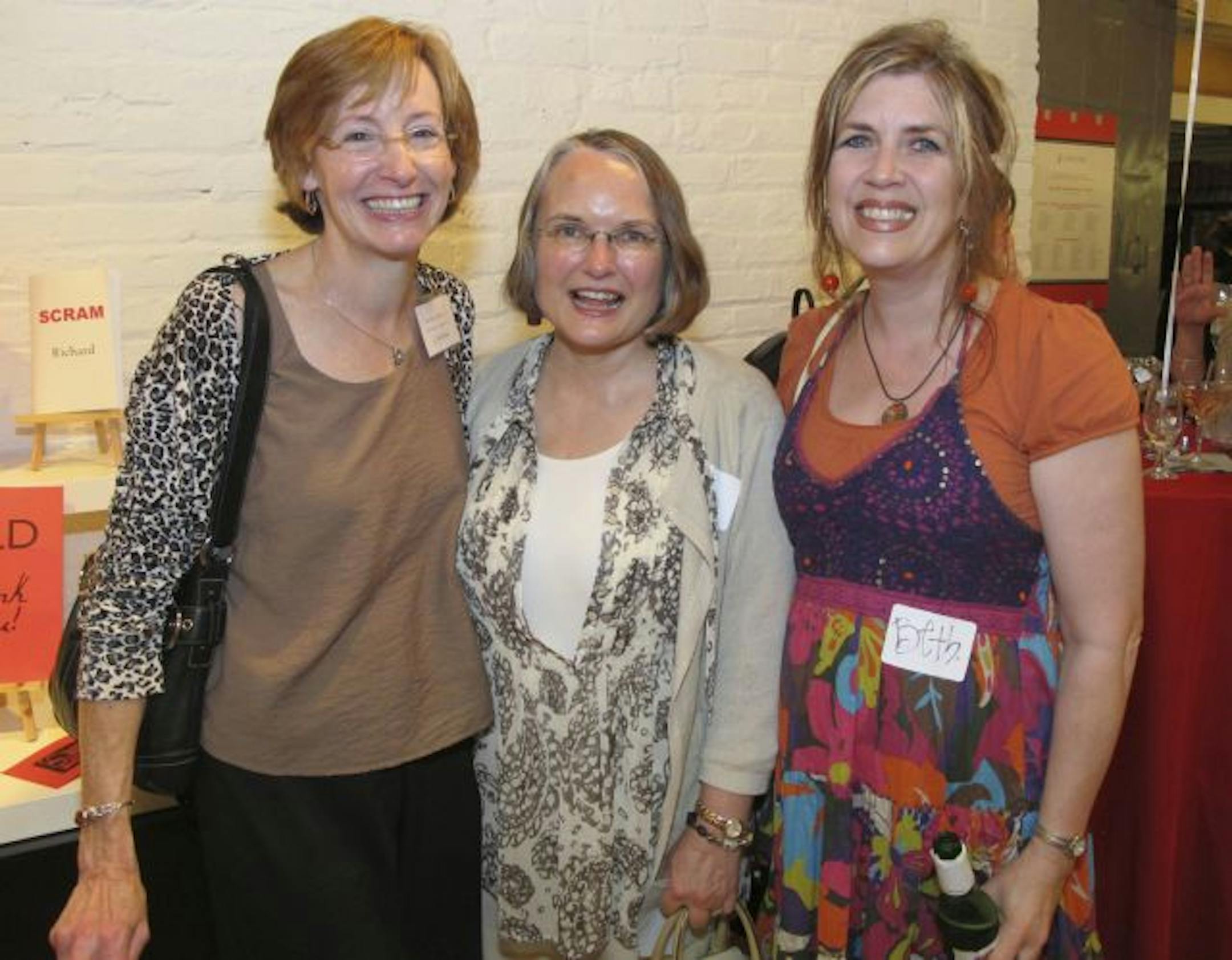 Betty Bright, Kathy Smola and Beth Wakefield