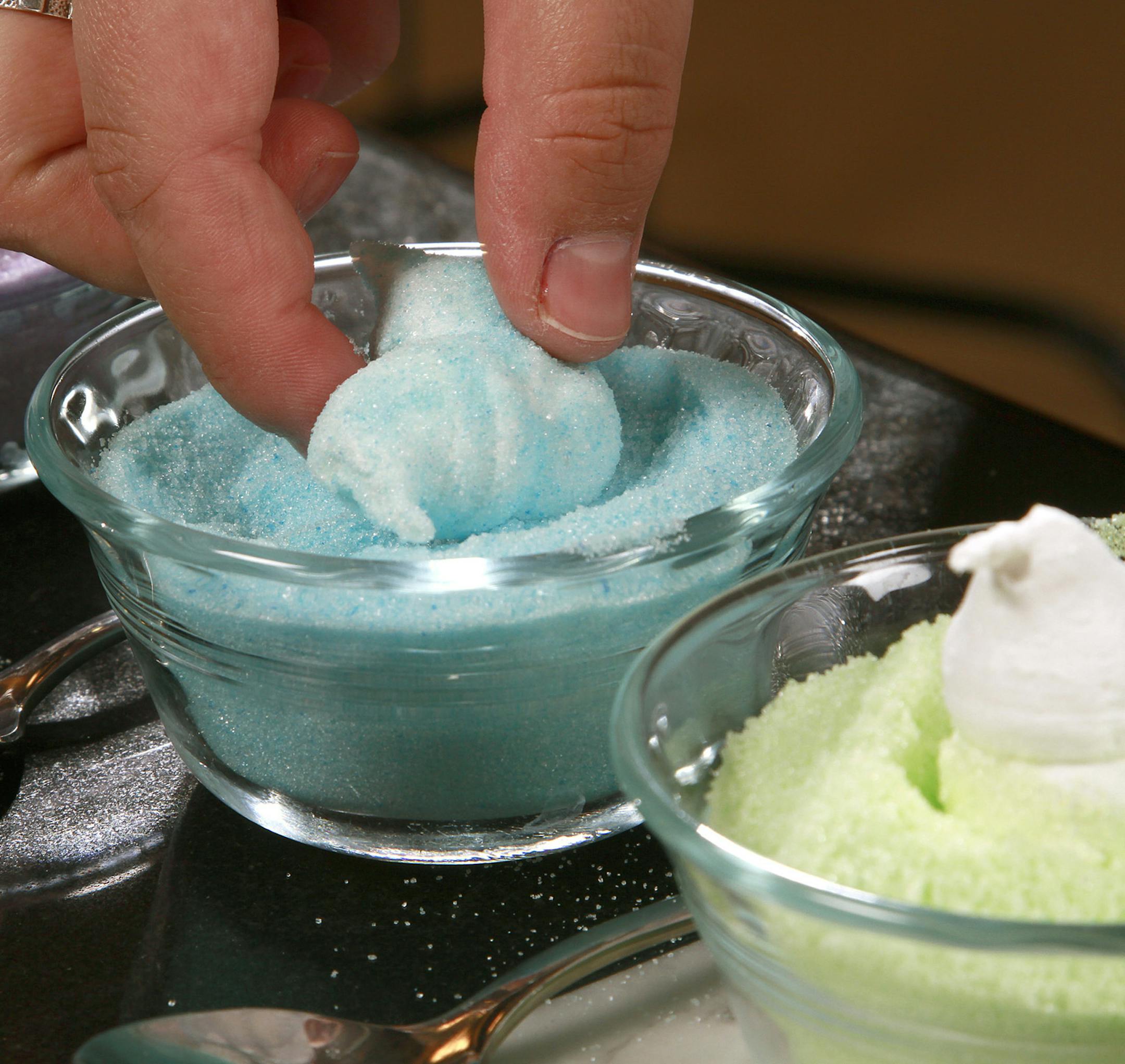 This Easter, try making homemade peeps, which are nothing more than homemade marshmallows, a simple combination of sugar, water, gelatin, corn syrup and flavoring. Gently press the marshmallows in colored sugar to evenly coat. (Kirk McKoy/Los Angeles Times/MCT)
