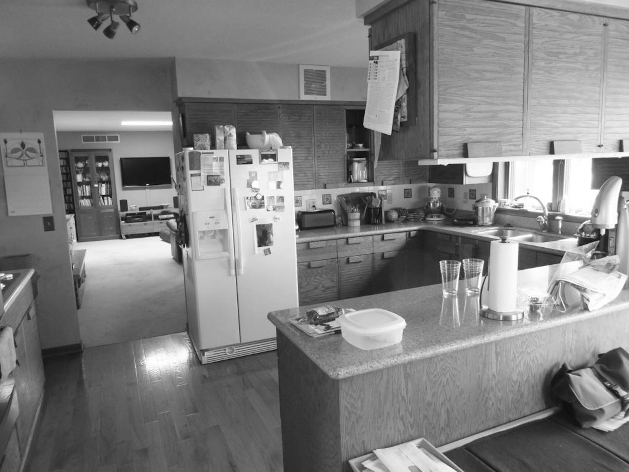 BEFORE: Remodeling their kitchen and making it more functional was a top priority.
