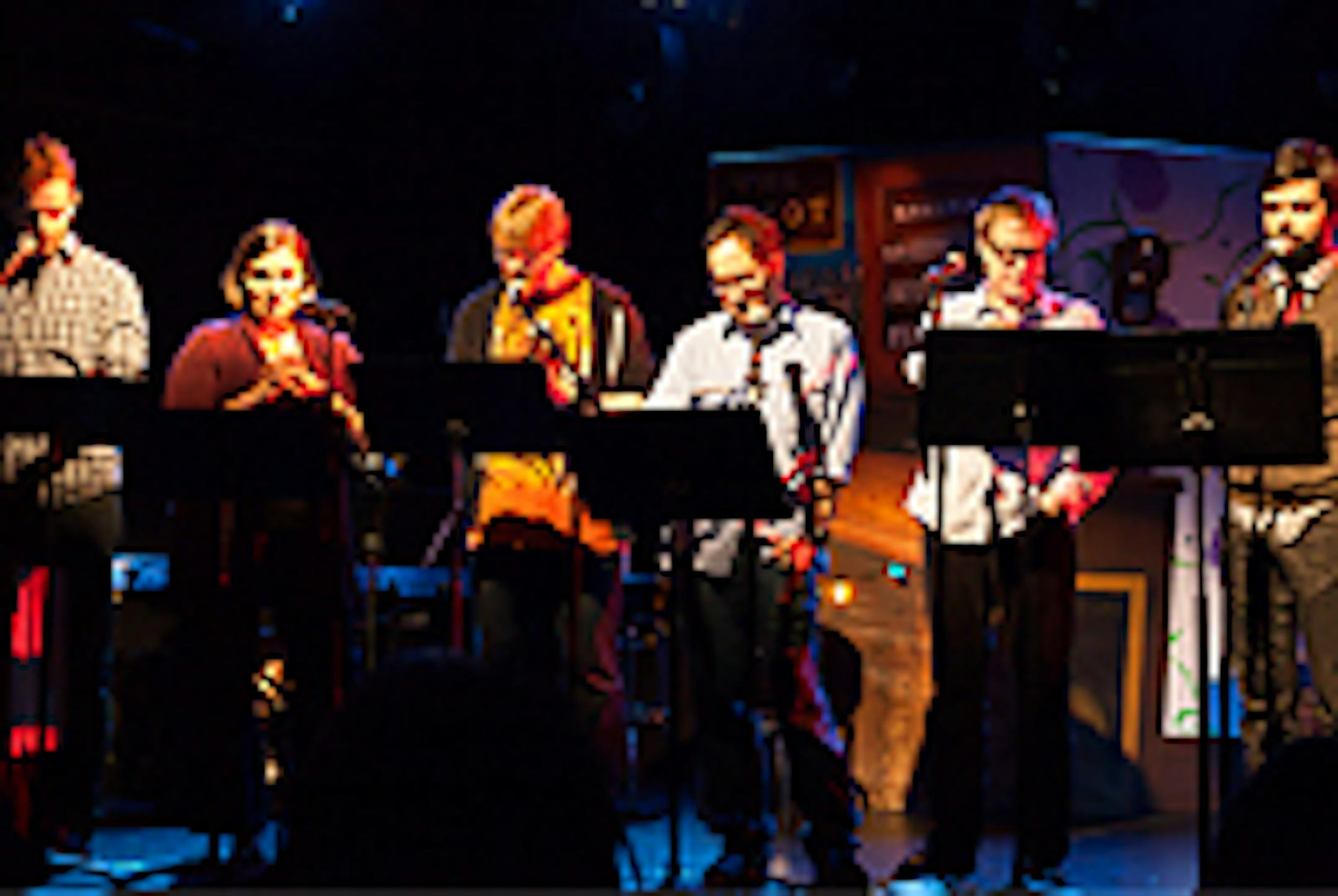 "Radio Happy Hour" performs in New York with Matt Skibiak, Robin Reed, Chuck Klosterman, Craig Finn, Tad Kubler and Sam Osterhout