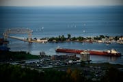 Many of Minnesota's exports move through the Duluth Harbor. (AARON LAVINSKY/aaron.lavinsky@startribune.com)