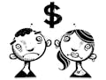 Odd Couples: Why partners do not talk about salaries