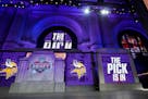 The Vikings will be on the clock for the 2024 draft on April 25.