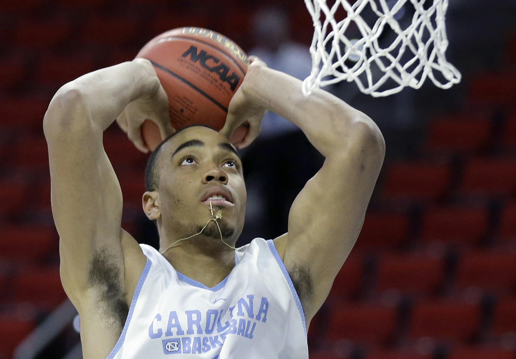 Senior Brice Johnson is North Carolina's steadying force.