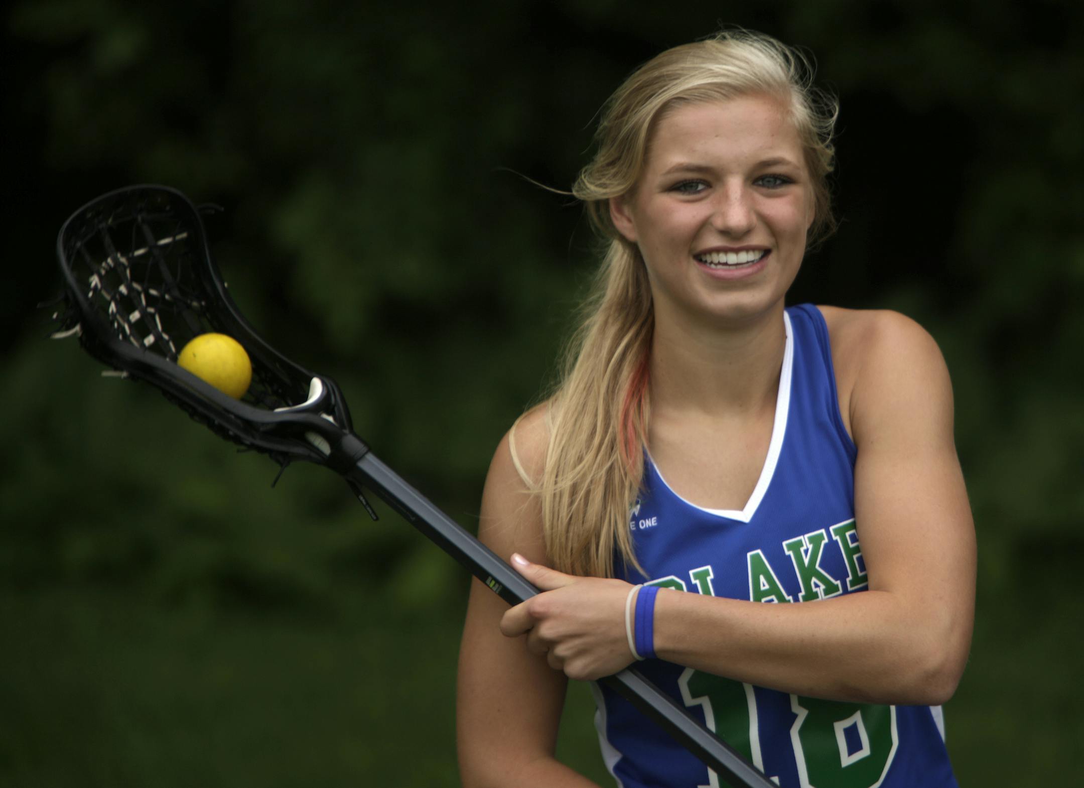 Blake junior Lydia Sutton has dual citizenship in the United States and Canada. She will join the Canadian national lacrosse team for World Cup play in July.
