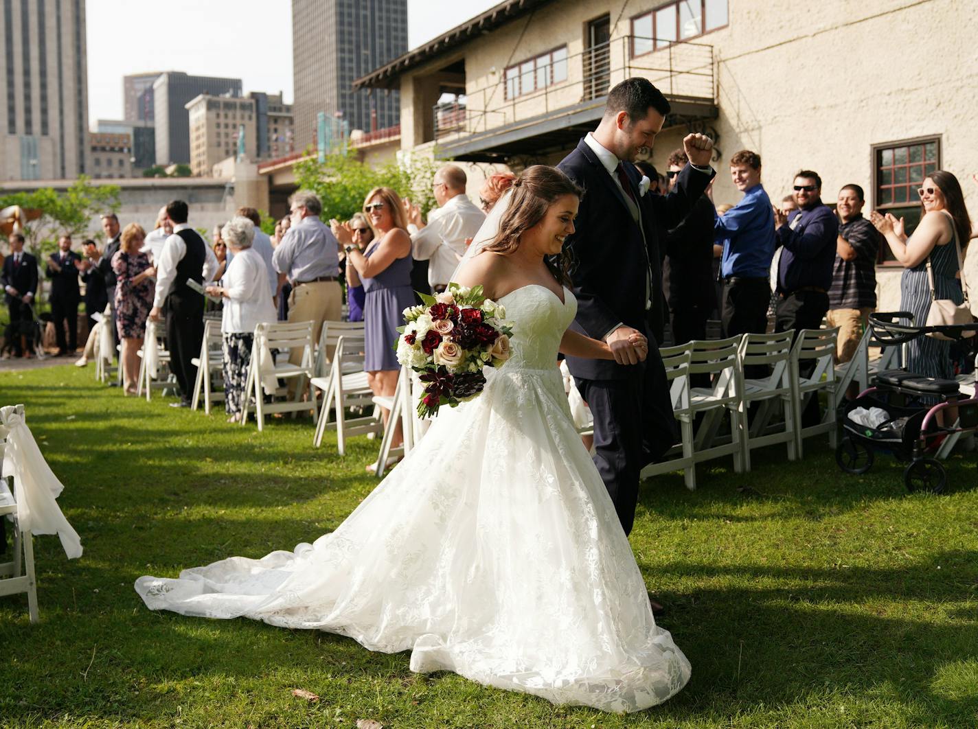 Janet Belland and Mitch Zukowski never even considered a church for their June 1 wedding.