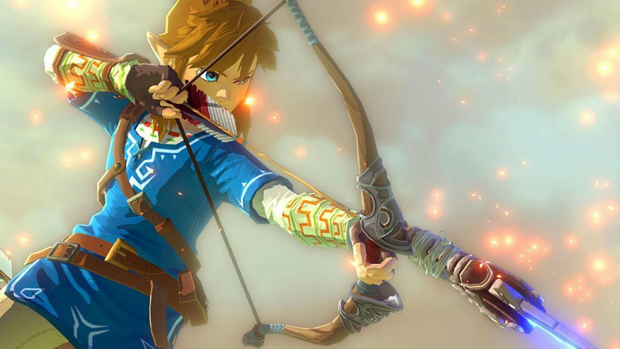 This photo provided by Nintendo shows a scene from the video game, "Legend of Zelda."