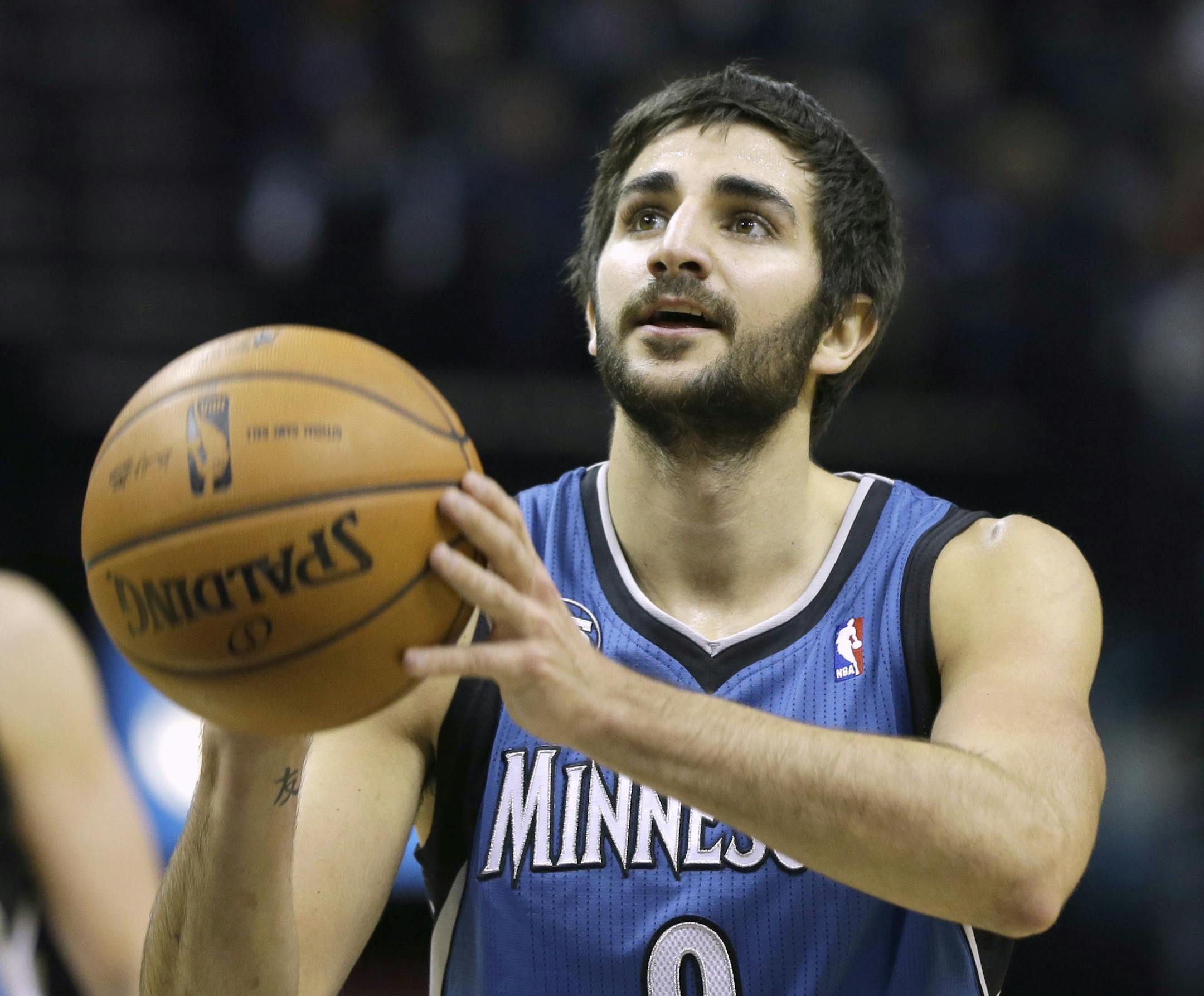 Timberwolves guard Ricky Rubio