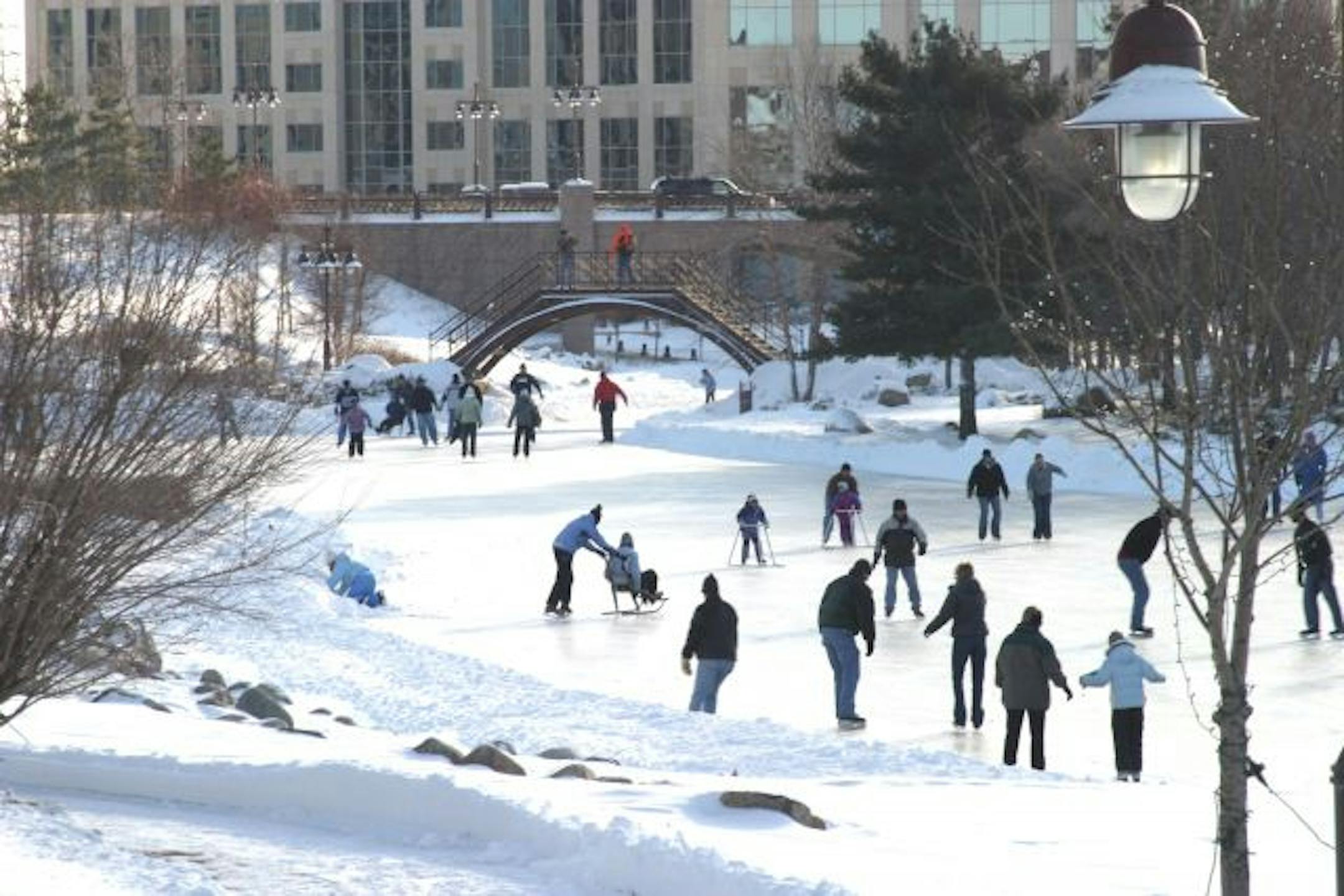 Centennial Lakes Park in Edina