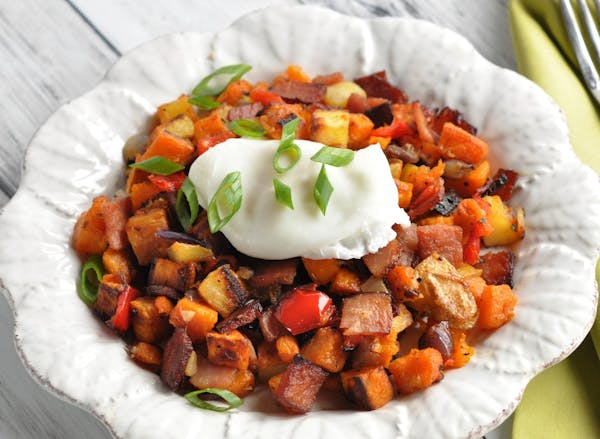 Recipe: Ham and Sweet Potato Hash