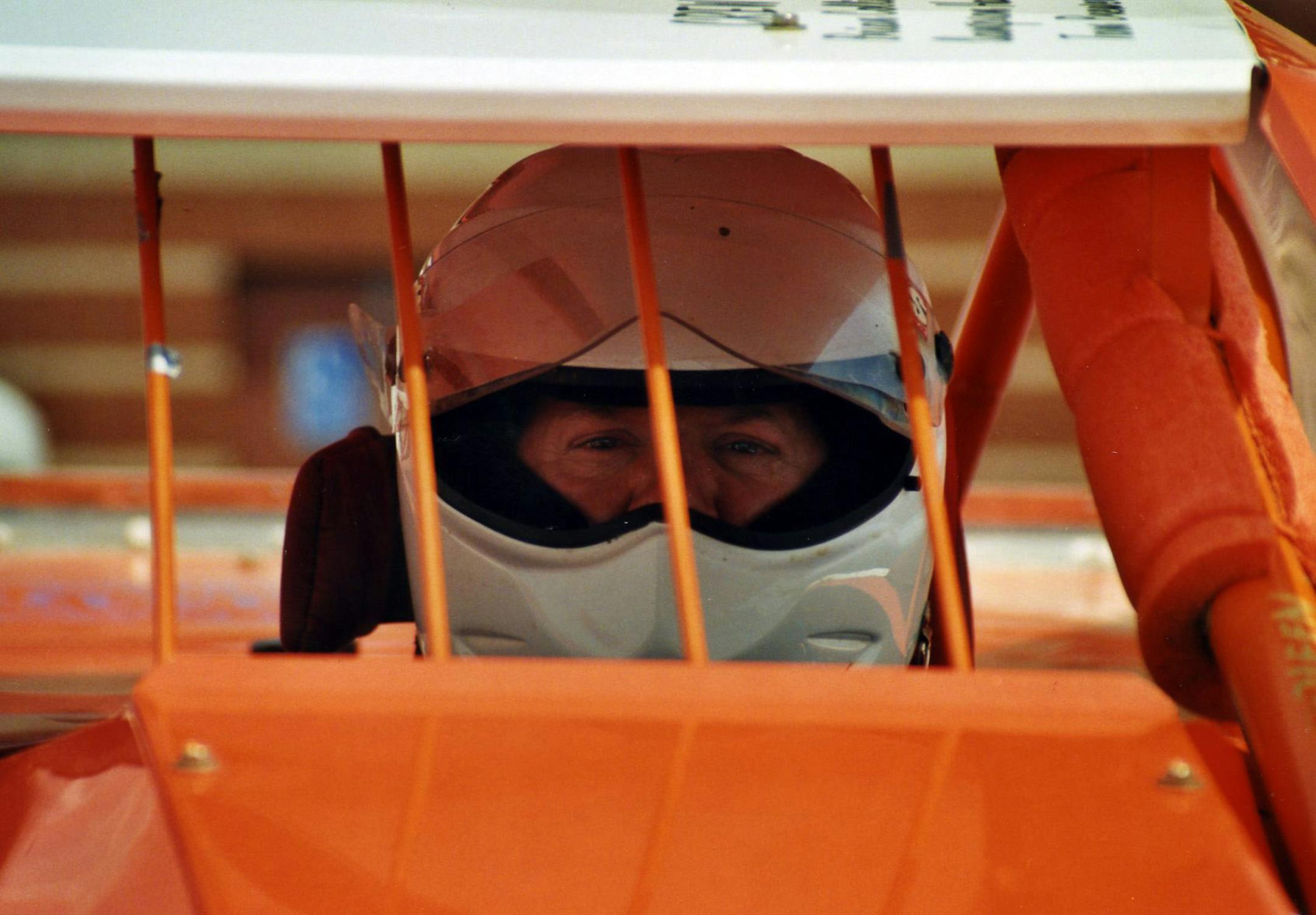 Mike Haseltine now races modified stock cars.