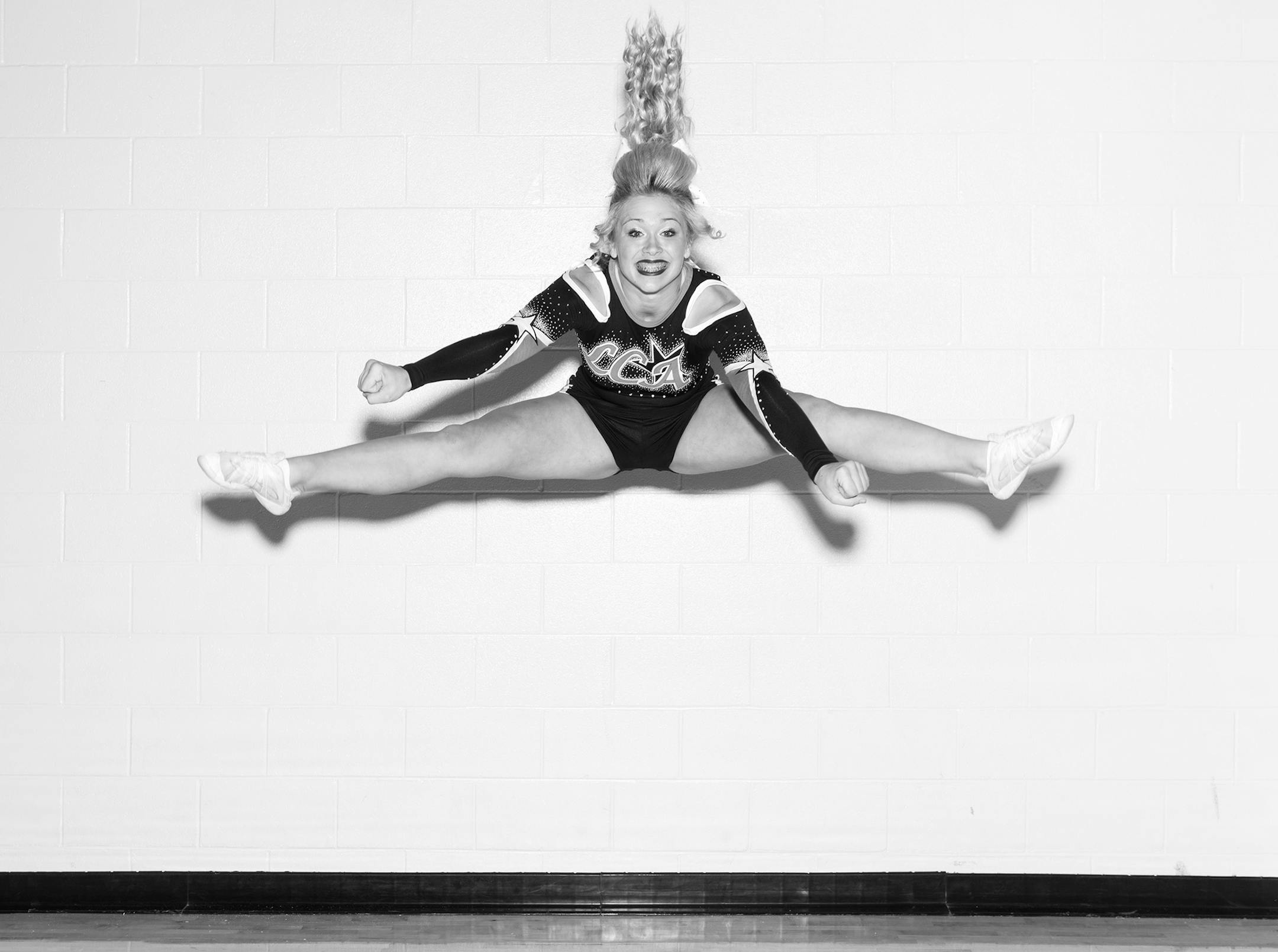 ìBree, Liberty Cheer all-Stars. Corsicana, Texasî by Alec Soth. Provided by Weinstein Gallery