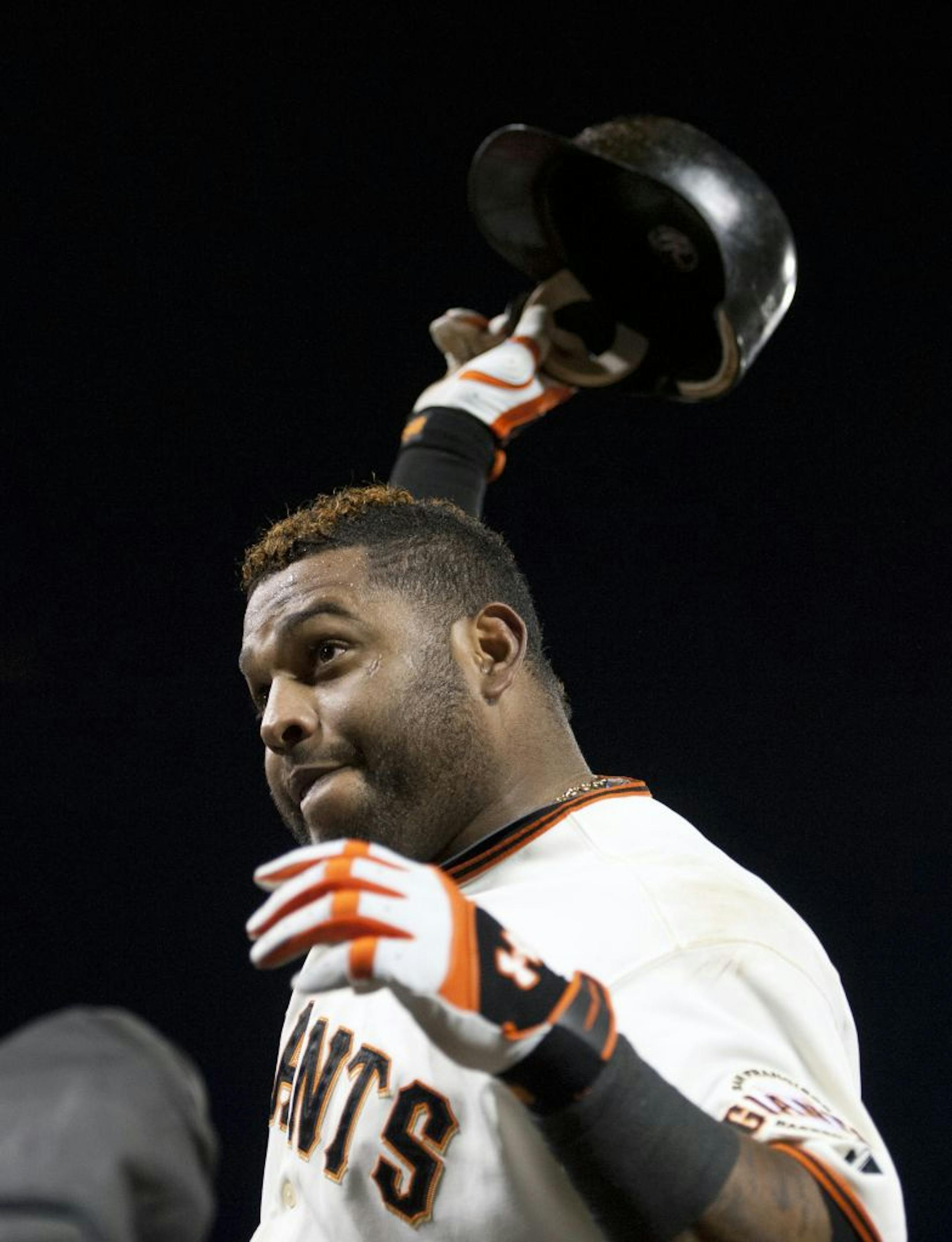 San Francisco Giants third baseman Pablo Sandoval