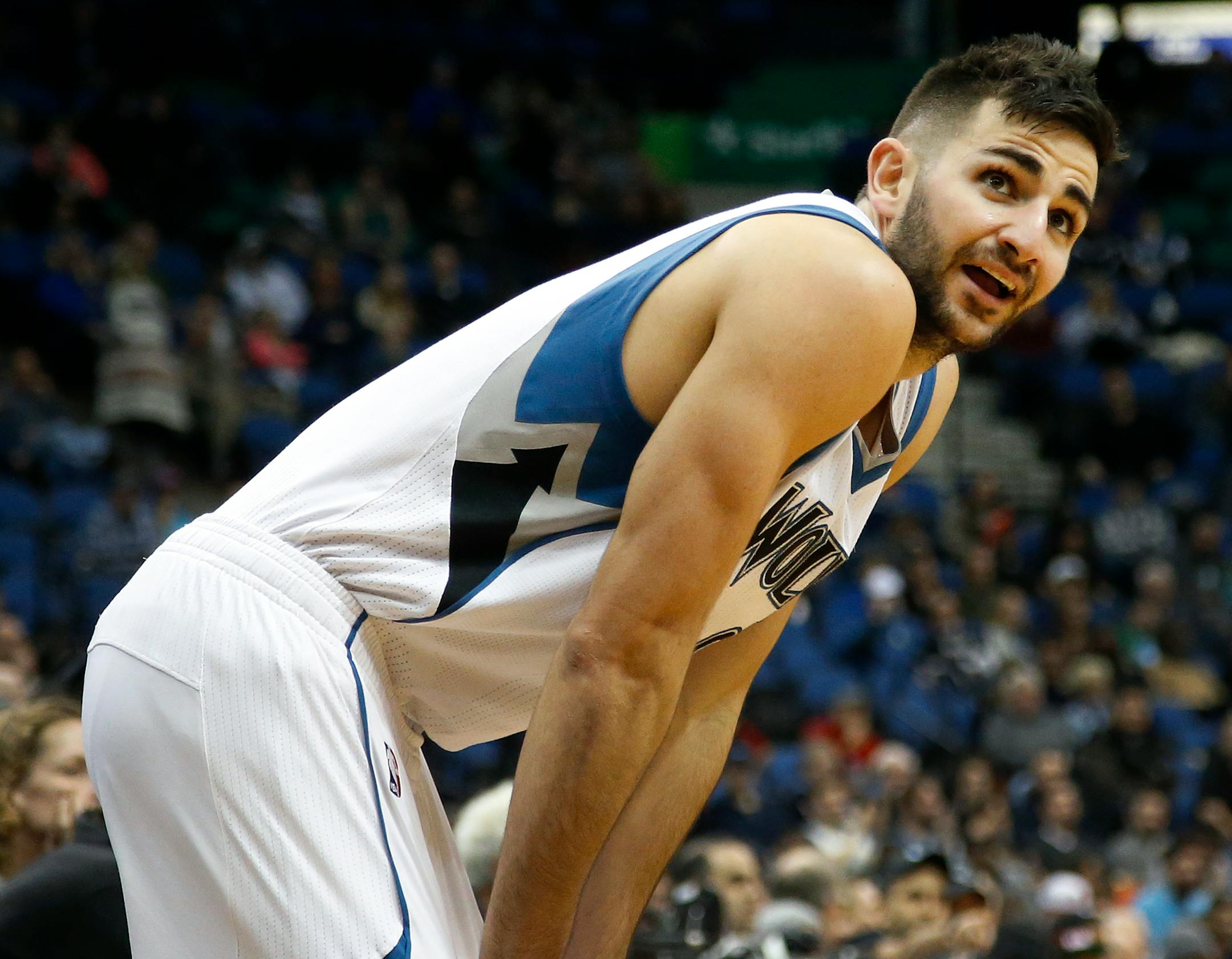 Timberwolves guard Ricky Rubio