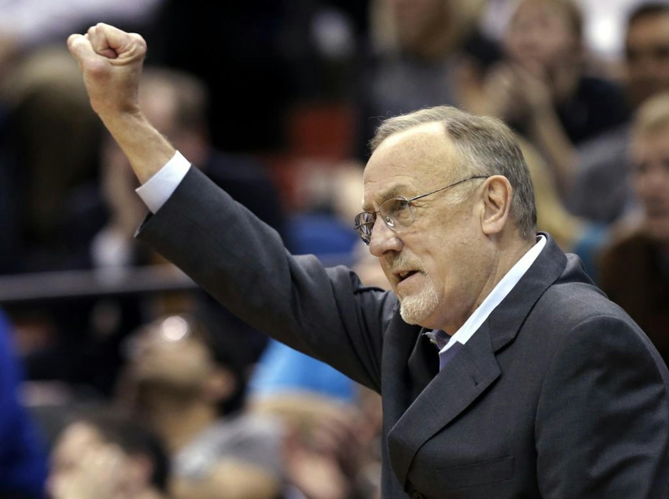 Timberwolves head coach Rick Adelman.